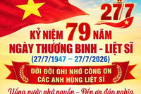 𝐊Ỷ 𝐍𝐈Ệ𝐌 𝟕𝟗 𝐍Ă𝐌 𝐍𝐆À𝐘 𝐓𝐇𝐔̛𝐎̛𝐍𝐆 𝐁𝐈𝐍𝐇 - 𝐋𝐈Ệ𝐓 𝐒Ĩ (𝟐𝟕/𝟕/𝟏𝟗𝟒𝟕 – 𝟐𝟕/𝟕/𝟐𝟎𝟐𝟔) - ĐỜ𝐈 ĐỜ𝐈 𝐆𝐇𝐈 𝐍𝐇Ớ 𝐂Ô𝐍𝐆 𝐎̛𝐍 𝐂Á𝐂 𝐀𝐍𝐇 𝐇Ù𝐍𝐆 𝐋𝐈Ệ𝐓 𝐒Ĩ