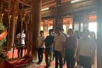 SỞ VĂN HOÁ, THỂ THAO VÀ DU LỊCH TỈNH ĐỒNG THÁP THĂM KHU DI TÍCH QUỐC GIA ĐẶC BIỆT TÂN TRÀO.