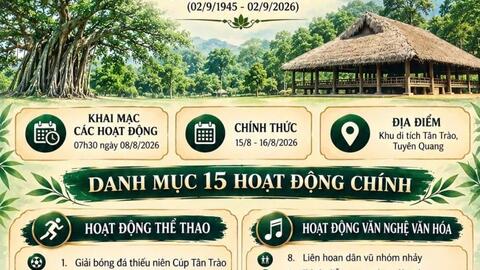LỄ HỘI TÂN TRÀO – TẾT ĐỘC LẬP NĂM 2026